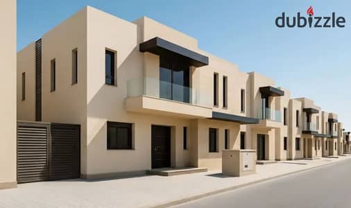 for sale fully  finished townhouse, elkarma gates in el sheikh  zayed