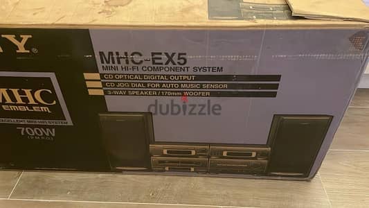 MHC-EX5 كاست sony