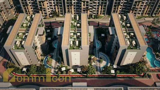 Your apartment is in the Valisnia Compound with a 20-meter outdoor terrace in front of Hyde Park, Fifth Settlement