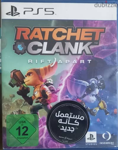 راتشيت اند كلانك ريفت ابارت ratchet and Clank rift apart للبلايستيشن ٥