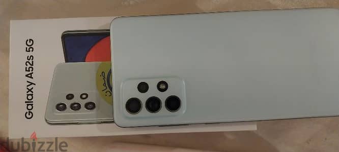 فرصة متميزه موبايل سامسونج   a52 5G بحالة الشراء