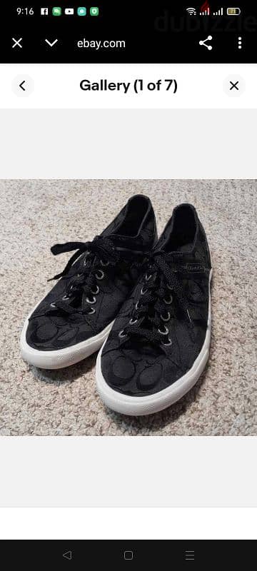 Coach sneaker 1