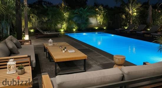 Apartment for sale, fully finished Smart Home with kitchen gift in Fifth Settlement, immediate handover, New Cairo, AUC
