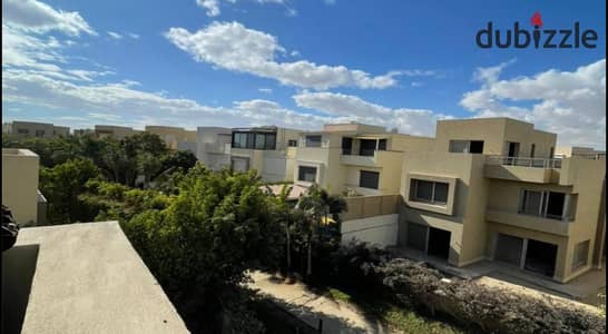 **"Fully finished resale townhouse with immediate handover for sale in Palm Hills October – Golf Extension Compound