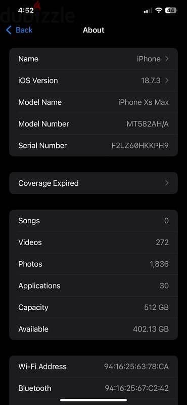 ايفون Xsmax 3