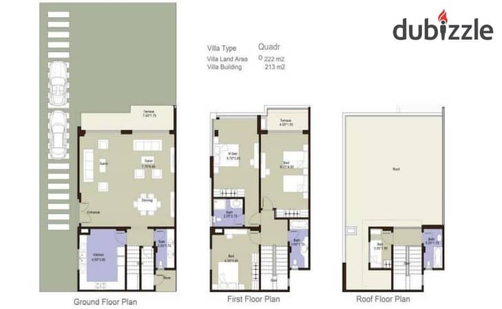 Villa ready for immediate delivery next to Compound Al-Rabwa and Iligaria from La VIsta