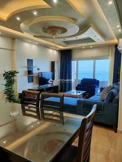 Fully serviced apartment (furnished + appliances + AC) | Open view of the Nile & Pyramids | Annual dollar income | Near Zamalek on the Nile Corniche.