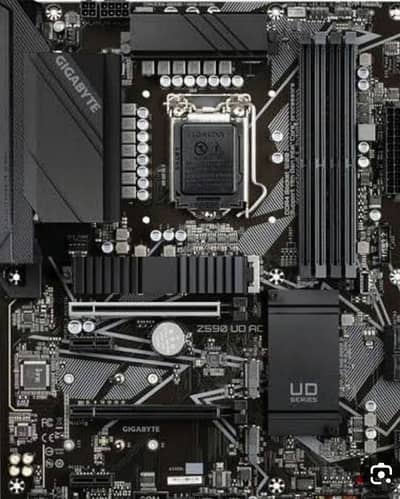 بوردZ590وى فاى وبروسيسور  10600kf