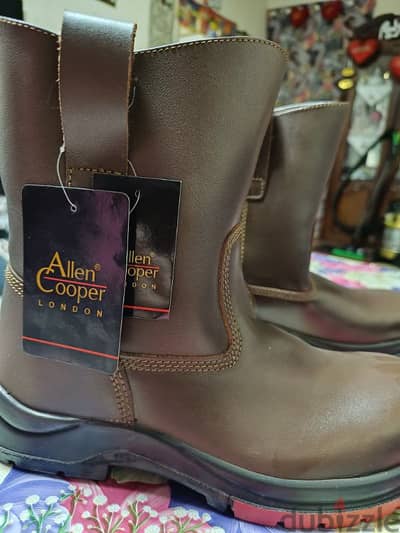 allen cooper safety shoes جديد