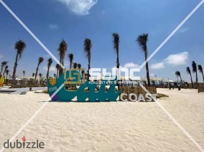 Duplex chalet for sale in Cali Coast Village, North Coast, Sea View and On Top of the Lagoon, Marina