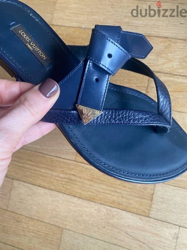 Louis Vuitton Leather sandal 1