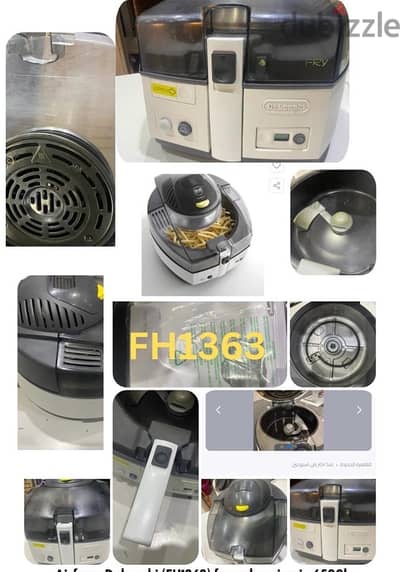 De’Longhi MultiFry Air Fryer – Model FH1363