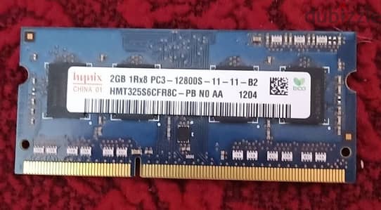 labtop ram 2 gb ddr3