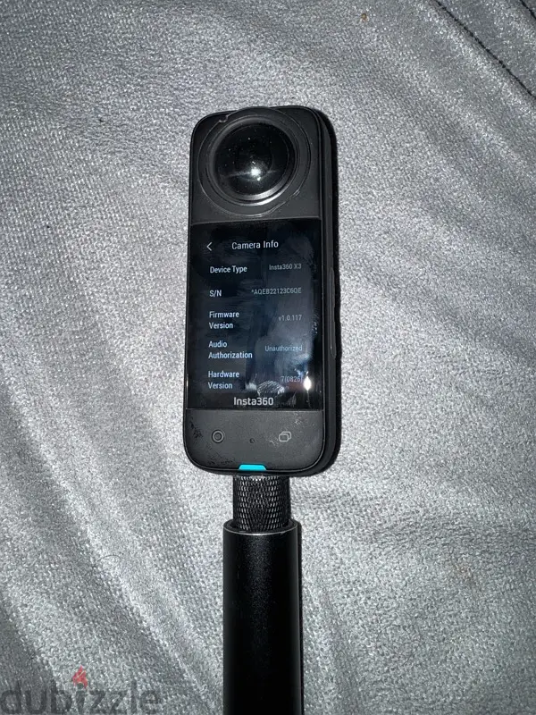 Insta360 X3 with original 1m invisible stick