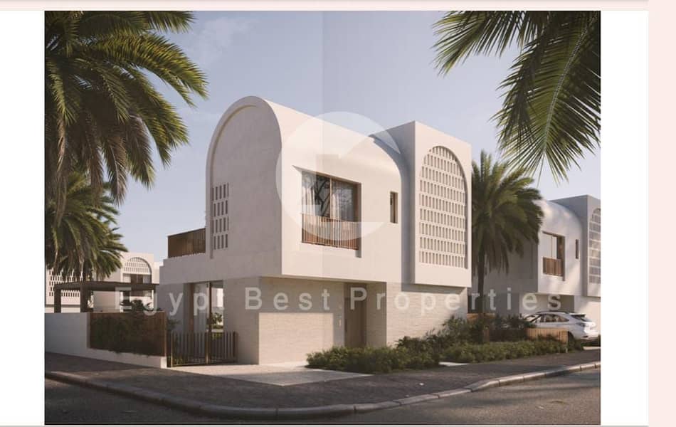 5 Bedrooms 264 sq.M Twinhouse for sale 26,000,000 EGP in VYE Sodic Compound, Sheikh Zayed
