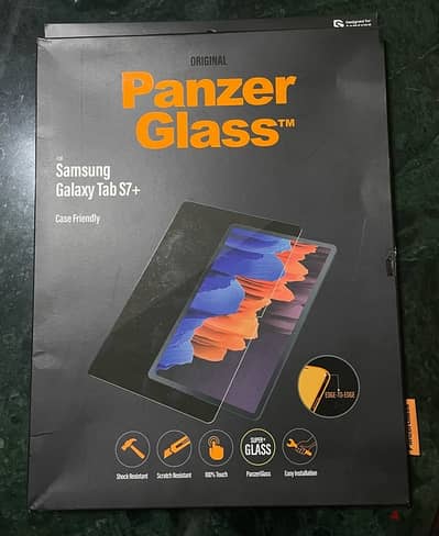 Samsung Galaxy Tab S7+ 12.5inch original Panzer Glass screen protector