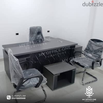 مكتب مدير به سايد جانبى | office furniture