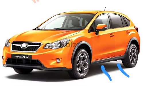 Subaru xv original door sill العتب الاصلى