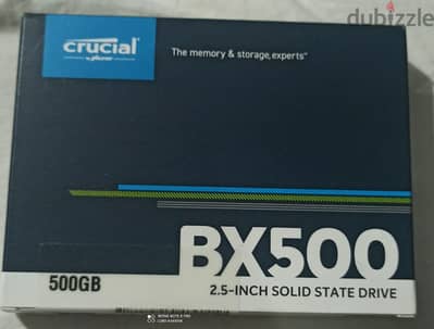Crucial 500 GB ssd هارد كورشال