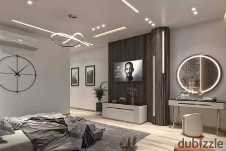 I own a 120 m² apartment with an excellent layout in a fully serviced residential compound, in a strategic location in the New Administrative Capital,