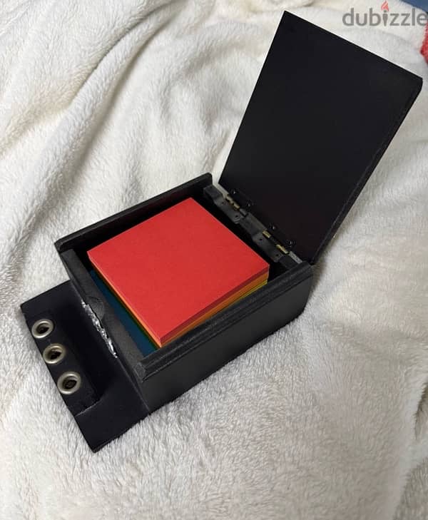 Note wooden pad box 1