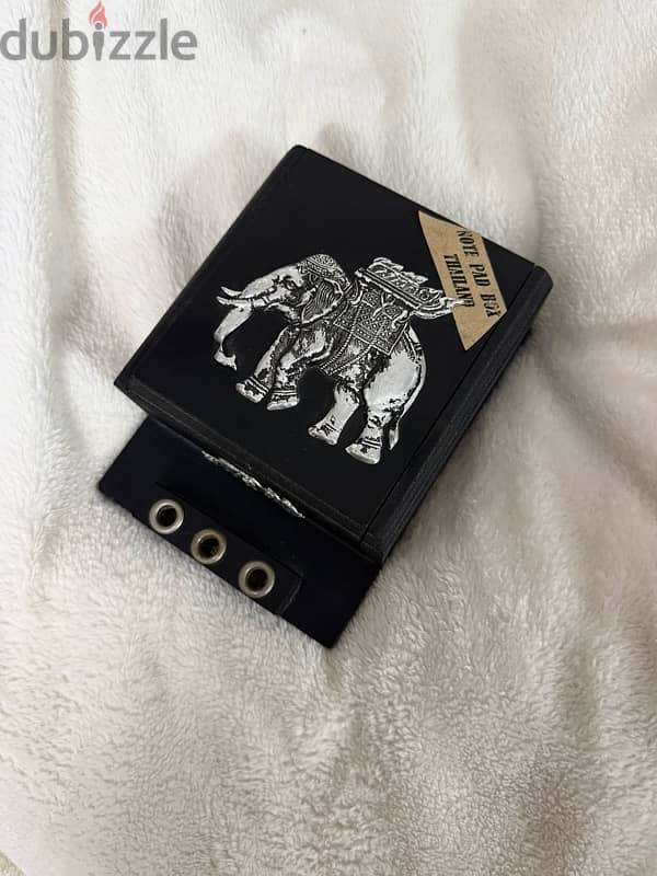 Note wooden pad box 2