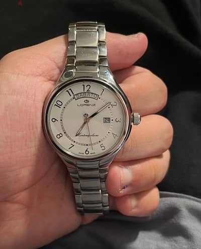 lorenz montanapoleone watch swiss made