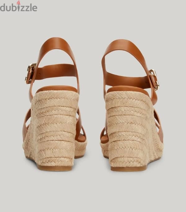 Women's Espadrille High Wedge Leather 5
