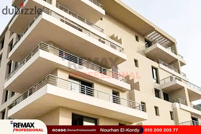 apartment for sale 162 m in palm hills Open view overlooking Green Spine
