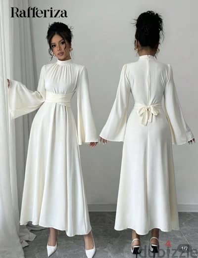 Off white dress worn once