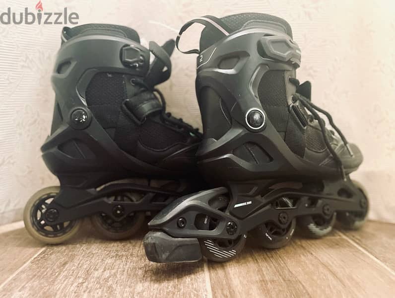 Oxelo Fit 100 inline skates size 38 2