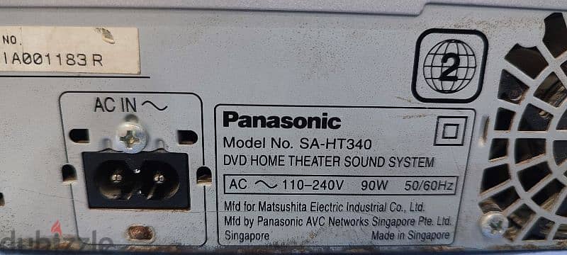Panasonic SA-HT340. 11