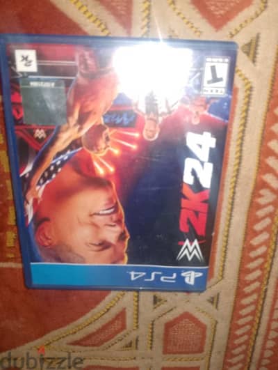 cd WWE 2k24 ps4 النسخة الأمريكية