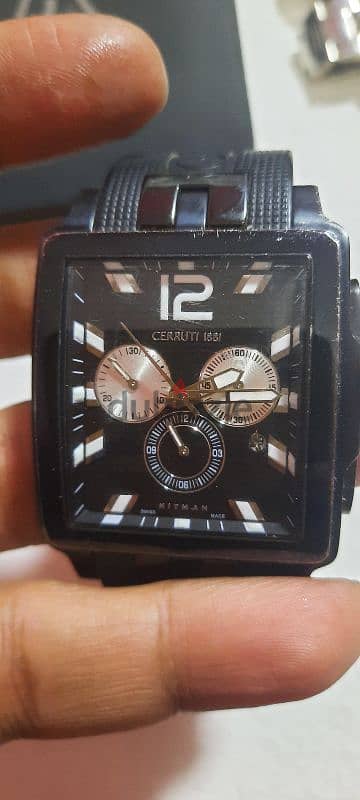 Cerutti Chronograph Original Swiss Watch