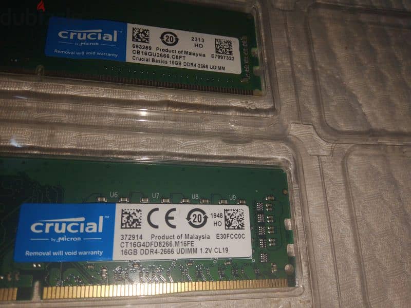 رام  16 جيجا DDR4  2666 1