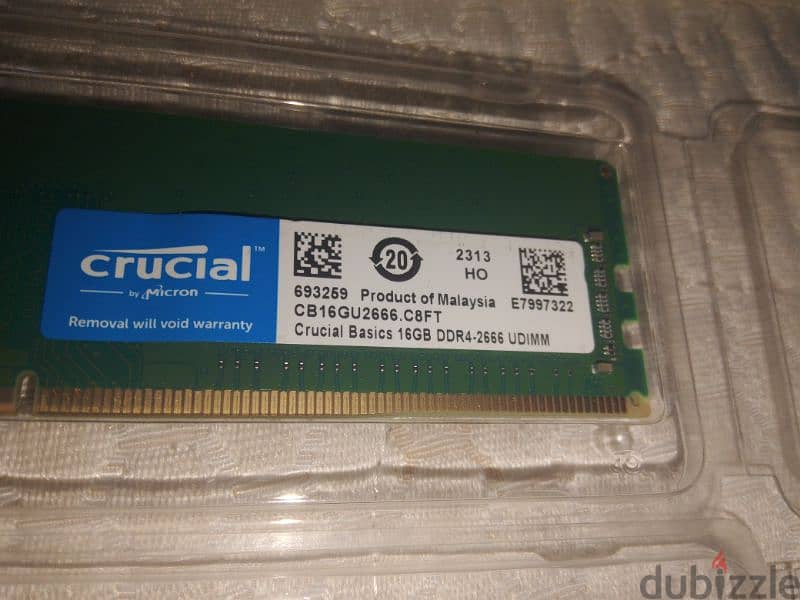 رام  16 جيجا DDR4  2666 2