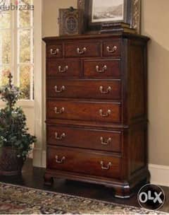 ‏American Drew Classic Antique Drawer Chest ‏Drexel Heritage دريسر