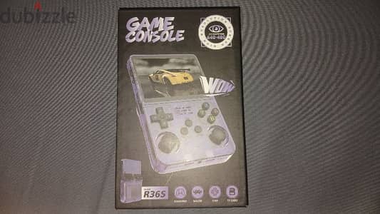 R36S Clone Handheld Game Console (White)