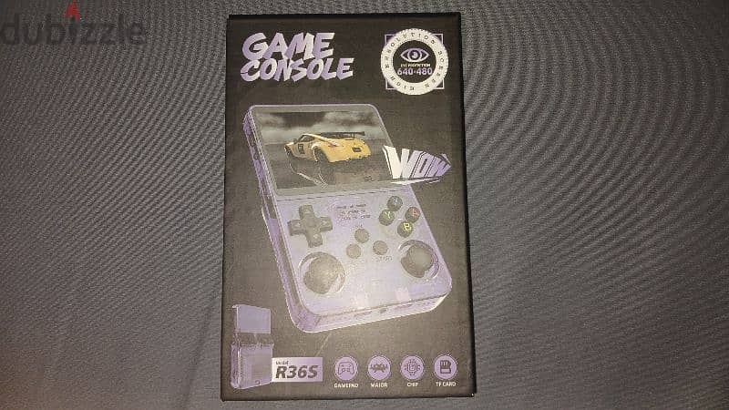 R36S Clone Handheld Game Console (White) 1