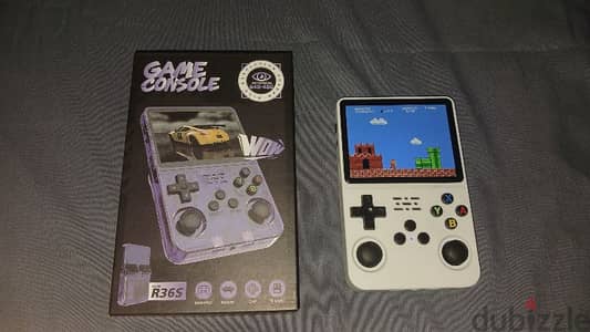 R36S Clone Handheld Game Console (White)