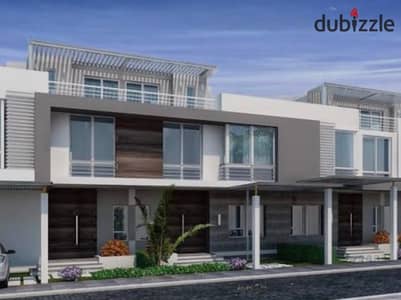 Lowest price Townhouse for resale in Woodville Golf Extension Palm Hills, Al Wahat Road ready to move