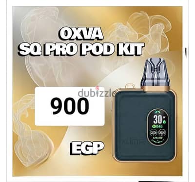 فيب اكسليم اس كيو برو جديد متبرشم+ليكويد هديهoxva vape xlim sq pro Pod
