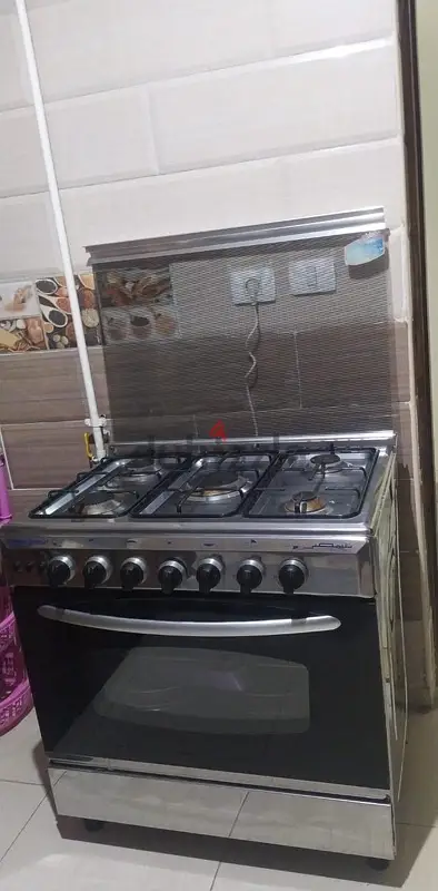 فرن خمس روس مع شواية ماركة تلمصر