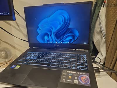 لاب جيمنج msi cyborg 15 i7-12650H RTX4060