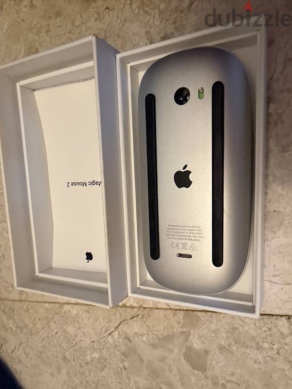 Apple Magic mouse and APPLE USB C MAGIC KEYBOARD SILVER ARABIC 2