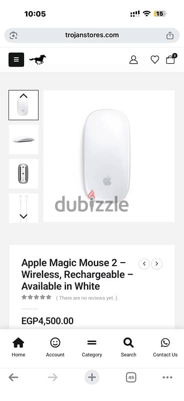 Apple Magic mouse and APPLE USB C MAGIC KEYBOARD SILVER ARABIC 3