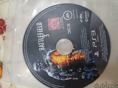 Battlefield 3 PS3 - أصلية - حالة الأسطوانة ممتازة