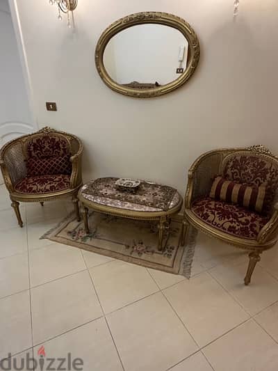 A Luxurious Antique Reception Set- Excellent Condition