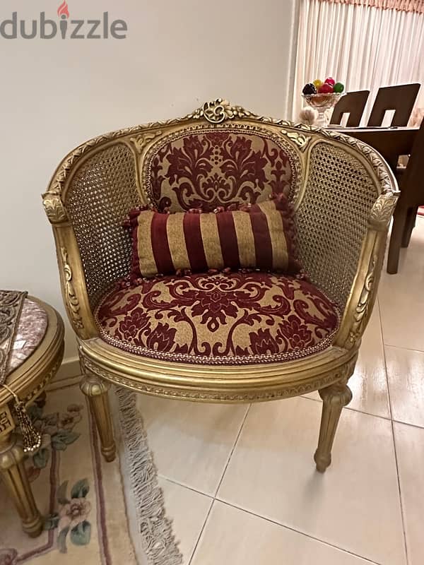 A Luxurious Antique Reception Set- Excellent Condition 2
