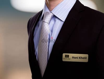 أفضل نيم تاج Name Tag فاخر للموظفين